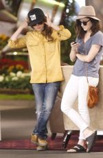 ELLEN PAGE Out for Shopping at the Grove in Los Angeles