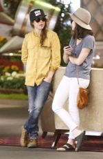 ELLEN PAGE Out for Shopping at the Grove in Los Angeles