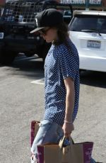 ELLEN PAGE Out Shopping in West Hollywood