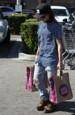 ELLEN PAGE Out Shopping in West Hollywood