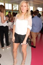 ELLIE GOULDING at Evian Live Young Suite at Wimbledon in London