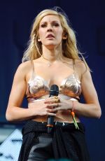 ELLIE GOULDING Performs at Gastonbury Festival