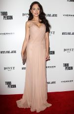 EMANUELA POSTACCHINI at Third Person Premiere in Hollywood