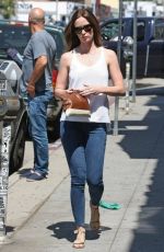 EMILY BLUNT Leaves a Beauty Salon in Los Angeles