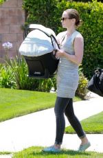 EMILY BLUNT Leaves Her Home in Los Angeles