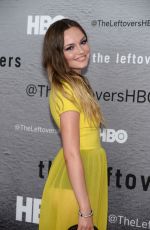 EMILY MEADE at The Leftovers Premiere in New York