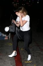 EMMA ROBERTS Arrives at Chateau Marmont in Los Angeles 0906