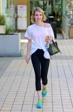 EMMA ROBERTS Leaves Yoga Class in Los Angeles