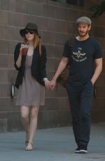EMMA STONE and Andrew Garfield Out and About in New York 1606