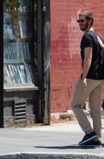 EMMA STONE and Andrew Garfield Out and About in New York 2306
