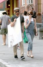 EMMA STONE Out and About in New York 2106