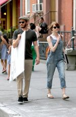 EMMA STONE Out and About in New York 2106