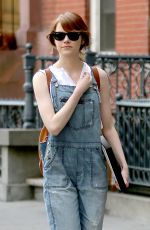 EMMA STONE Out and About in New York 2106