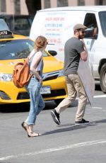 EMMA STONE Out and About in New York 2106