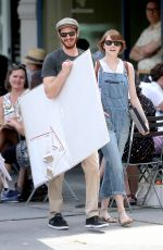 EMMA STONE Out and About in New York 2106
