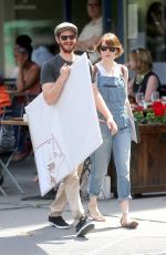 EMMA STONE Out and About in New York 2106