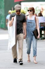 EMMA STONE Out and About in New York 2106