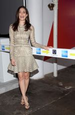 EMMY ROSSUM at American Express and Uber Mobile Loyalty Program Launch in New York