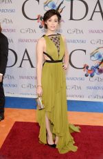 EMMY ROSSUM at CFDA Fashion Awards in New York