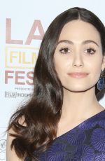 EMMY ROSSUM at Comet Premiere in Los Angeles