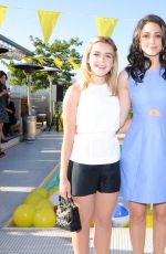 EMMY ROSSUM at Kate Spade Saturday Summer Solstice Party in Los Angeles