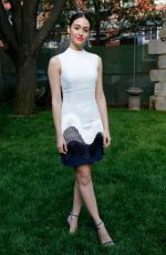 EMMY ROSSUM at Stella Mccartney Spring 2015 Presentation in New York