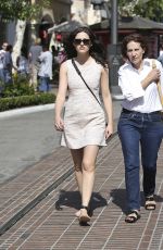 EMMY ROSSUM at the Grove in Los Angeles