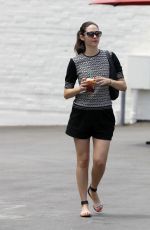 EMMY ROSSUM out for a Coffee in Beverly Hills