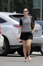 EMMY ROSSUM out for a Coffee in Beverly Hills