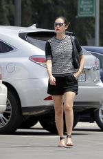 EMMY ROSSUM out for a Coffee in Beverly Hills