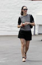 EMMY ROSSUM out for a Coffee in Beverly Hills