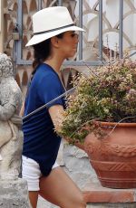 EVA LONGORIA Out and About in Taormina