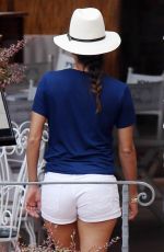 EVA LONGORIA Out and About in Taormina