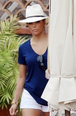 EVA LONGORIA Out and About in Taormina