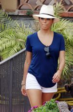 EVA LONGORIA Out and About in Taormina