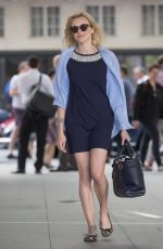 FEARNE COTTON Arrives at BBC Radio 1 Studios in London 2506