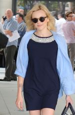 FEARNE COTTON Arrives at BBC Radio 1 Studios in London 2506