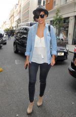 FRANKIE SANDFORD Leaves BBC Radio 1 Studios in London