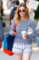 GILLIAN JACOBS in Shorts Out in New York