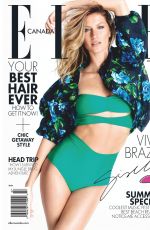 GISELE BUNDCHEN in Elle Magazine, Canada July 2014 Issue