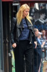 GWYNETH PALTROW Leaves Emilio Ballato Restaurant in New York