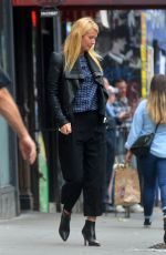 GWYNETH PALTROW Leaves Emilio Ballato Restaurant in New York