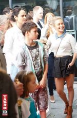 HAYDEN PANETTIERE at Exhibition of Klitscho Brothers Opening Ceremony
