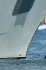 HAYDEN PANETTIERE in Swimsuit at a Yacht in St. Tropez