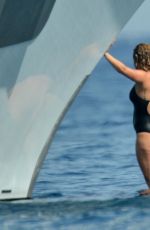 HAYDEN PANETTIERE in Swimsuit at a Yacht in St. Tropez