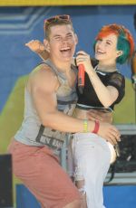 HAYLEY WILLIAMS Performs at Good Morning America in New York