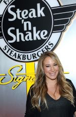 HAYLIE DUFF at Steak’n Shake’s 80th Britfhay Party in New York