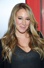 HAYLIE DUFF at Steak’n Shake’s 80th Britfhay Party in New York