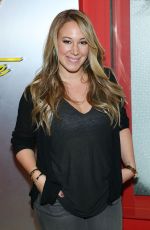 HAYLIE DUFF at Steak’n Shake’s 80th Britfhay Party in New York