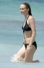 HEATHER GRAHAM in Bikini at a Beach in Cancun